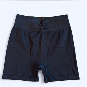 Black spandex shorts